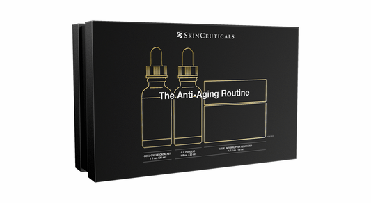 SkinCeuticals The Anti-Aging Routine kit: C E Ferulic 30ml, Cell Cycle Catalyst 30ml and A.G.E. Interrupter Advanced 48ml